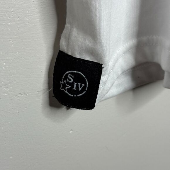 Maker's Mark Men's T-Shirt XL White Front Pocket Basics Casual - Picture 8 of 9